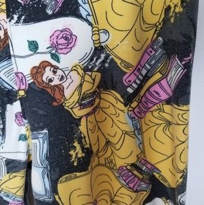 🦄 RARE Disney belle 🦄 lularoe leggings one size